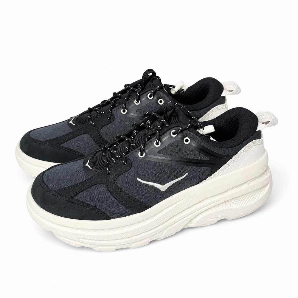 Hoka One One Bondi B3 Black Alabaster  1155351-BKLB Mens 8.5 Womens 9.5